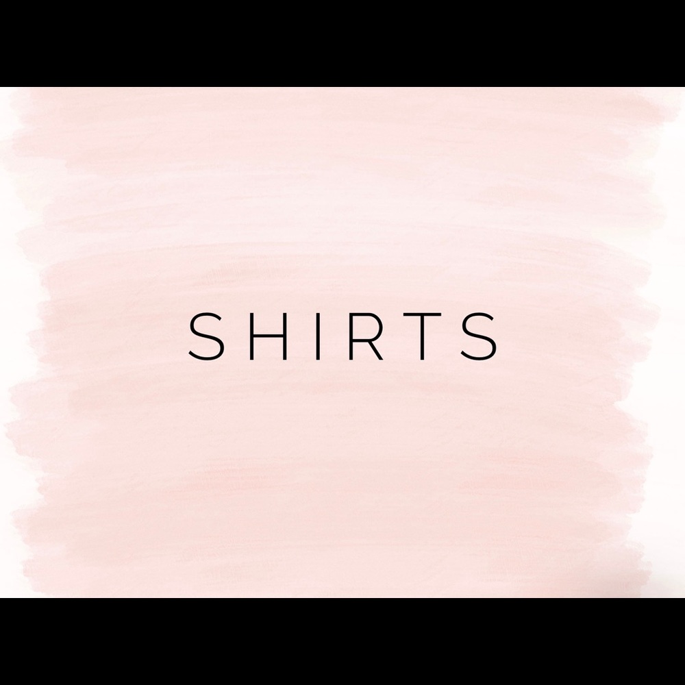 Sleeved shirts, tshirts, etc.